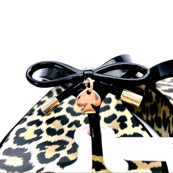 🆕 Kate Spade Rhett Leopard Wedge Sandals Shoes - Picture 2 of 6